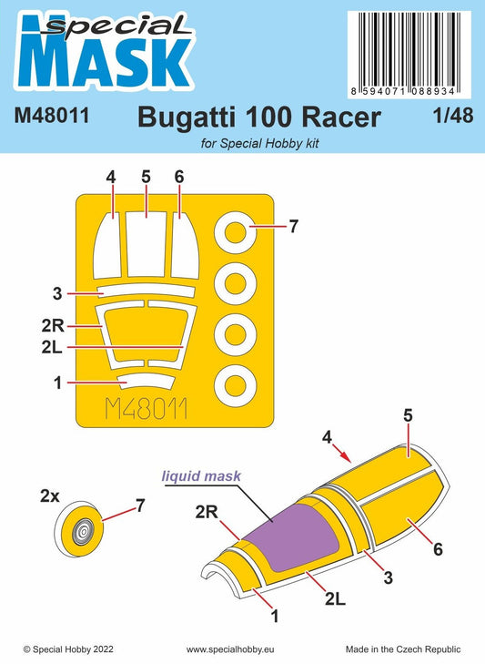 Special Hobby 1/48 Bugatti 100 MASK Special Hobby