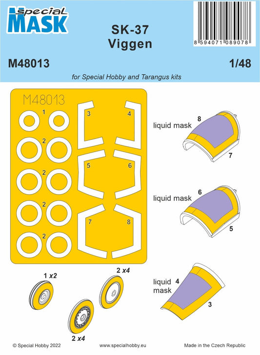 Special Hobby 1/48 SK-37 Viggen MASK Special Hobby