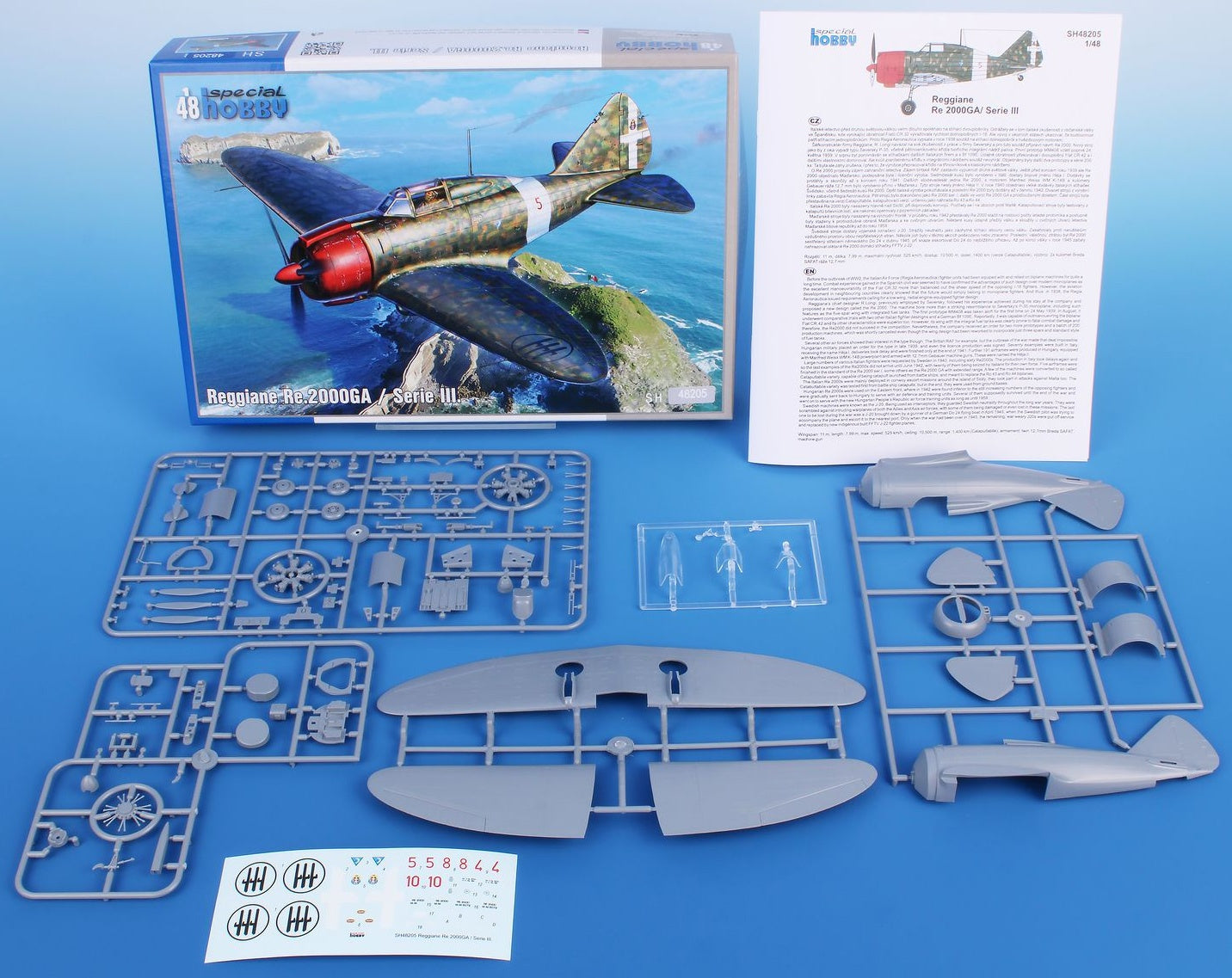 Special Hobby 1/48 Reggiane Re.2000GA / Serie III. Plastic Model Kit Special Hobby