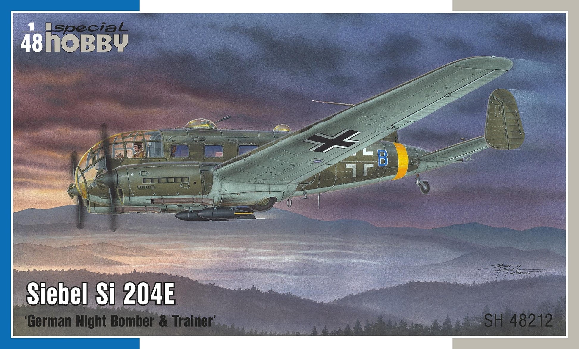 Special Hobby 1/48 Siebel Si 204E ‘German Night Bomber & Trainer’ Plastic Model Kit Special Hobby