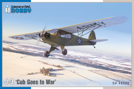 Special Hobby 1/48 J-3 ‘Cub Goes to War’ Plastic Model Kit Special Hobby