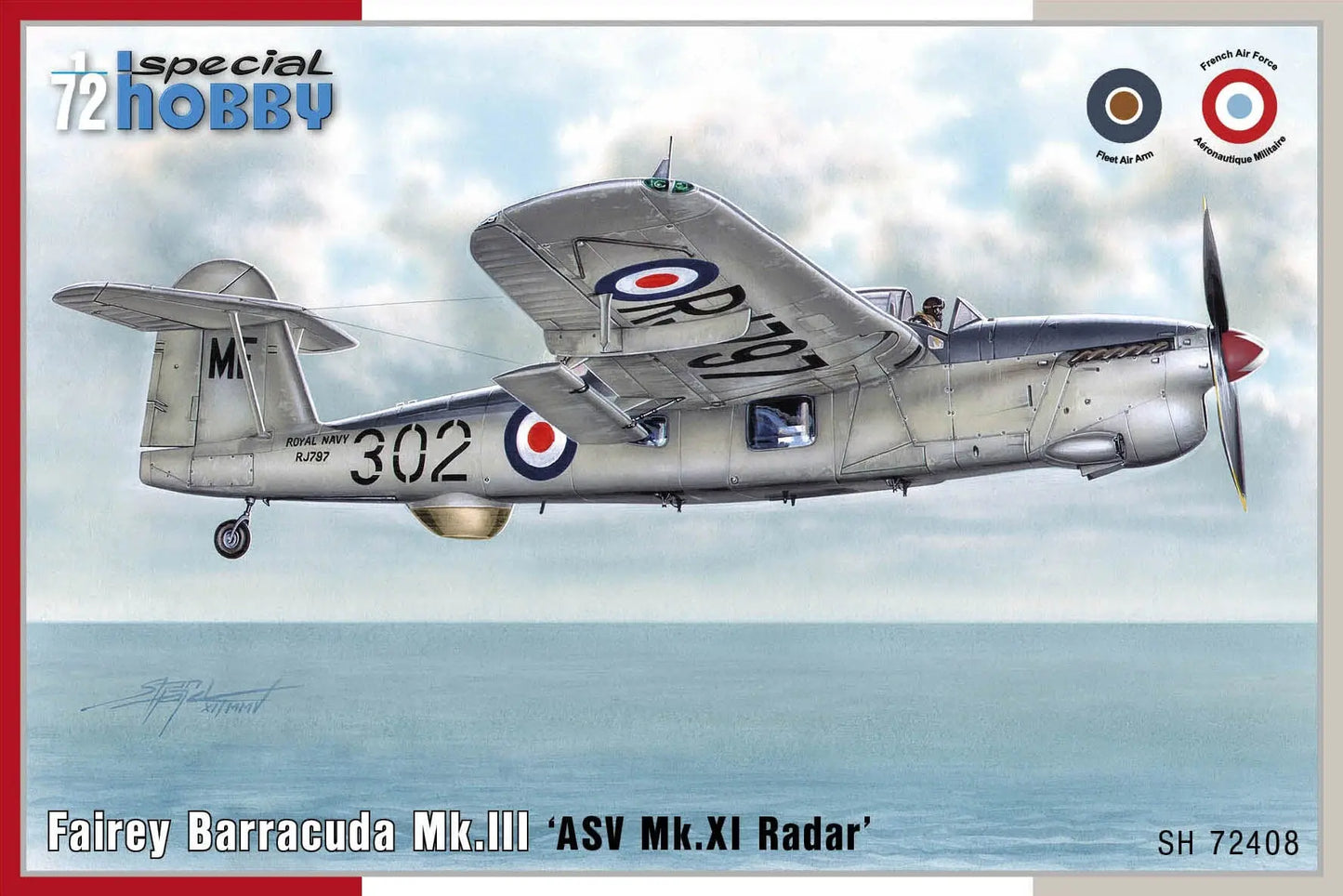 Special Hobby 1/72 Fairey Barracuda Mk.III 'ASV Mk.XI Radar' Plastic Model Kit Special Hobby