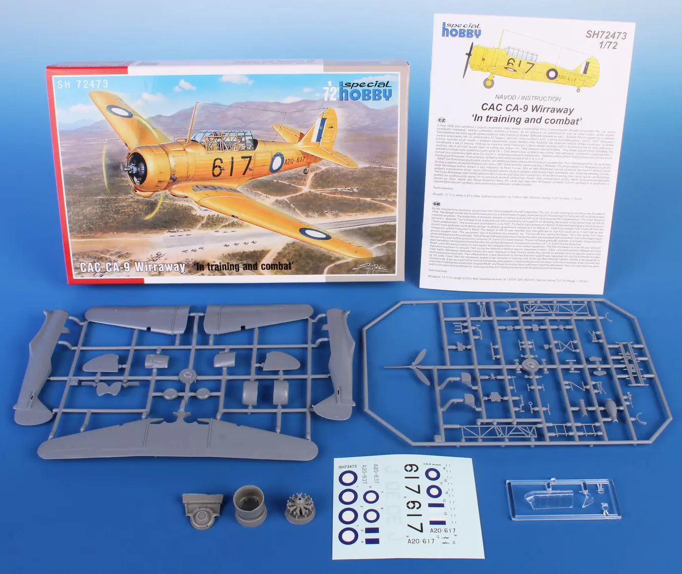 Special Hobby 1/72 CAC CA-9 Wirraway ‘In training and combat’ Plastic Model Kit Special Hobby