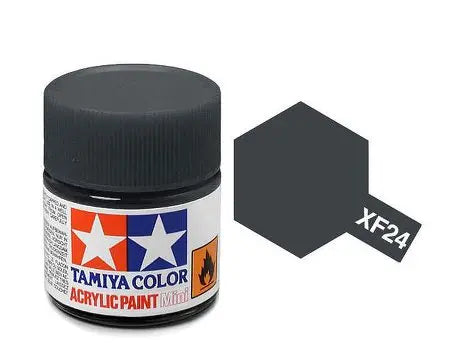 Tamiya Color Acrylic Paint XF-24 Dark Grey 10ml Tamiya