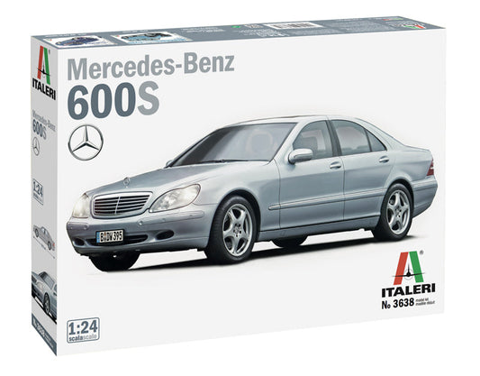Italeri 1:24 MERCEDES BENZ 600S Plastic Model Kit Italeri