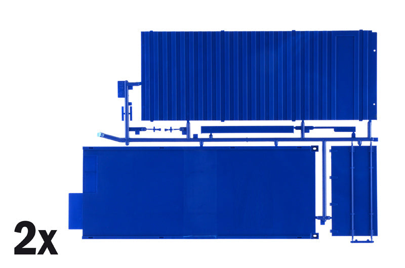 Italeri 1/24 40' CONTAINER TRAILER Plastic Model Kit Italeri
