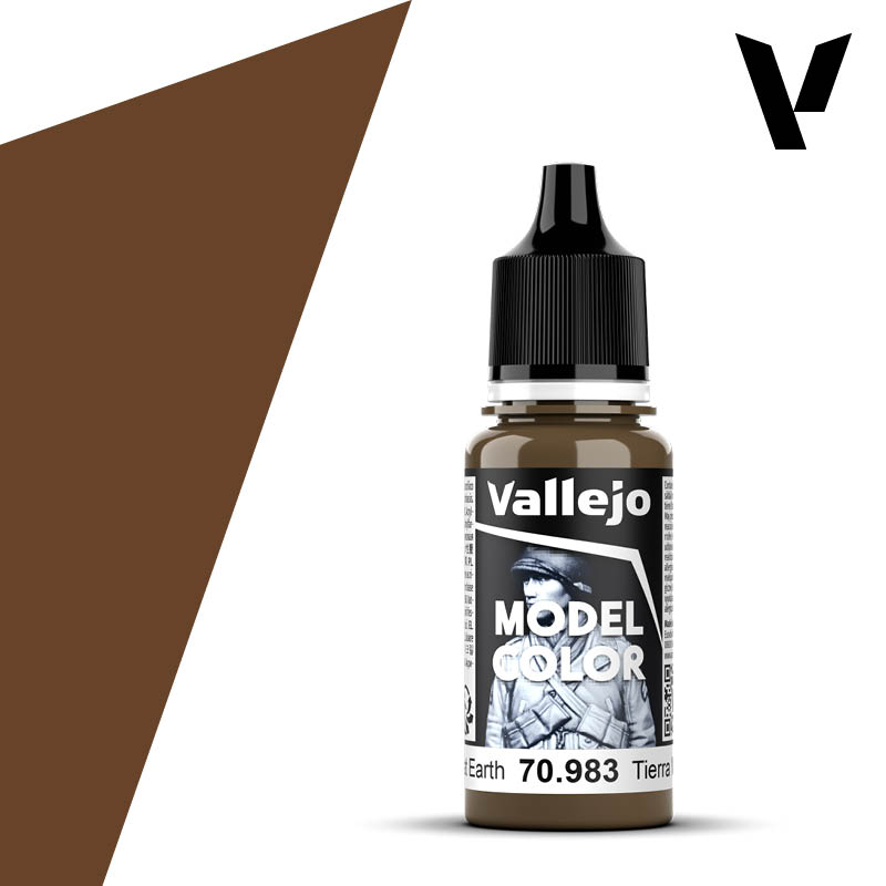 Vallejo Model Colour Flat Earth 18 ml Acrylic Paint