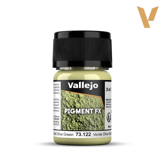 Vallejo Pigment FX Faded Olive Green 35ml Vallejo