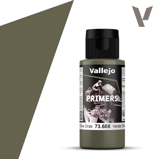 Vallejo Surface Primer US Olive Drab 60 ml - Franklin Hobbies Ltd