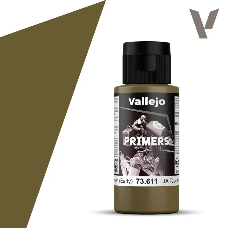 Vallejo Surface Primer IJA-Tsuchi-Kusa-IRO Earth Green (early) 60 ml Vallejo