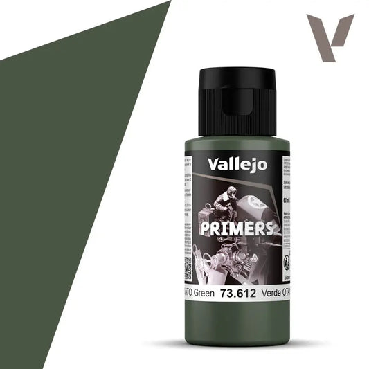 Vallejo Surface Primer NATO Green 60 ml - Franklin Hobbies Ltd