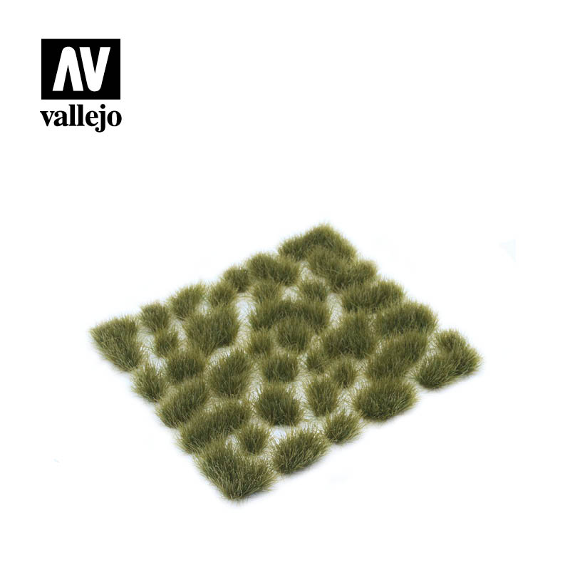 Vallejo 6mm Wild Tuft - Dry Green Diorama Accessory