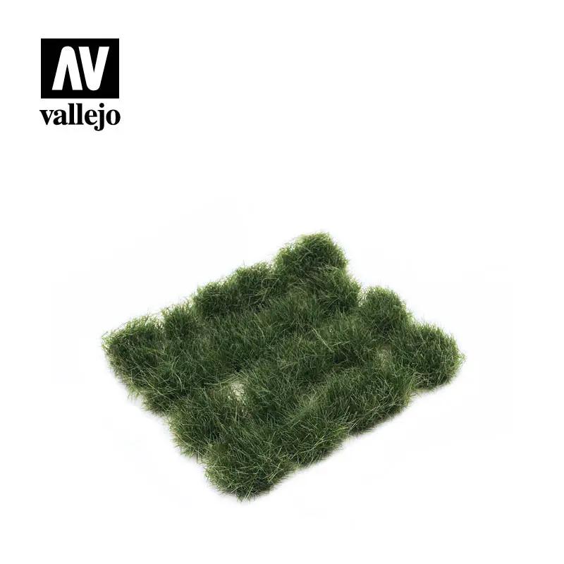 Vallejo 12mm Wild Tuft - Strong Green Diorama Accessory Vallejo