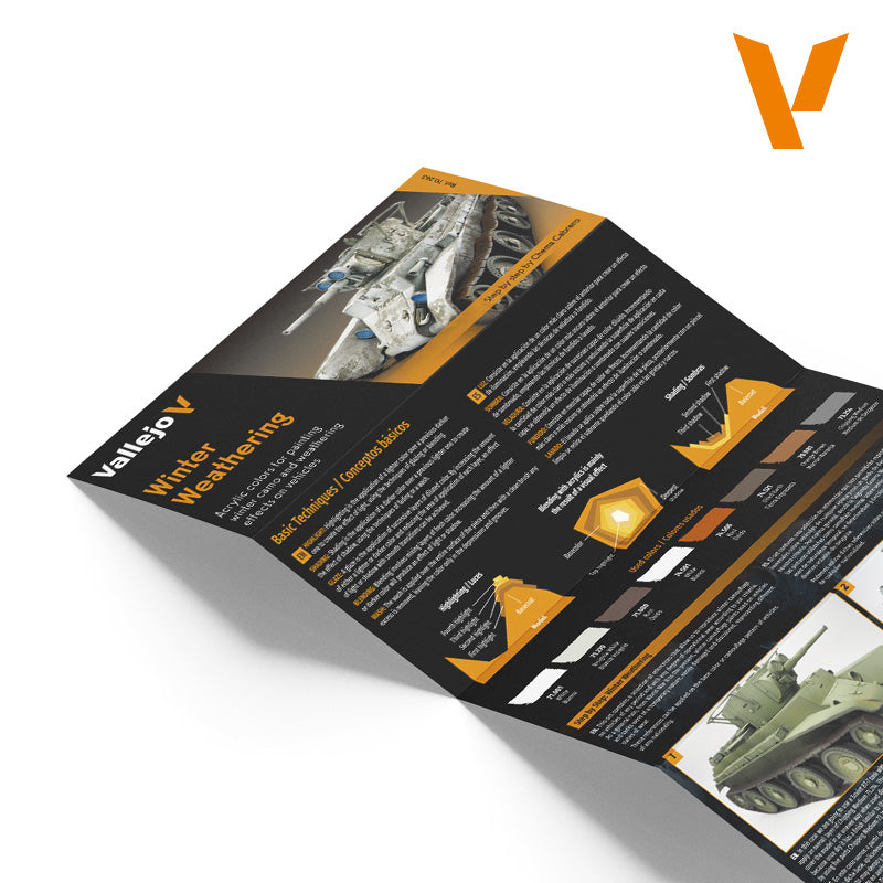 Vallejo Model Color: Winter Weathering by Chema cabrero (8 Colours) Acrylic Paint Set Vallejo