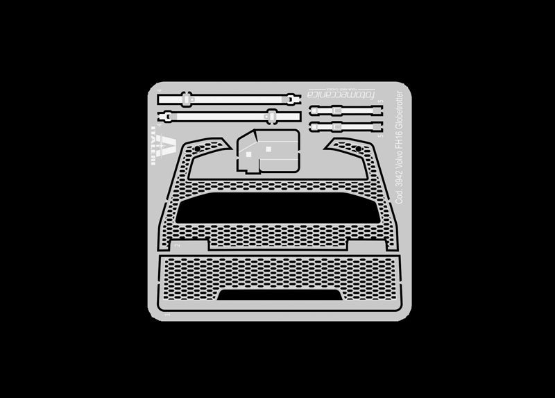 Italeri 1/24 VOLVO FH4 Globetrotter Medium Roof Plastic Model Kit Italeri