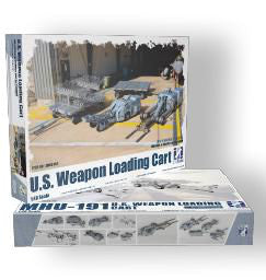 Zimi Model 1/48 U.S.Weapon Loading Cart Plastic Model Kit Zimi Model