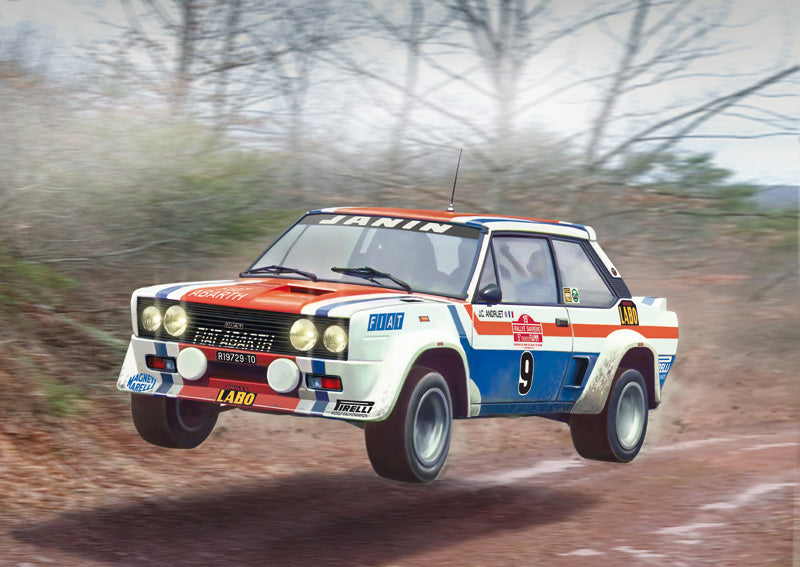 Italeri 1:24 Fiat 131 Abarth '77 San Remo Rally Plastic Model Kit Italeri