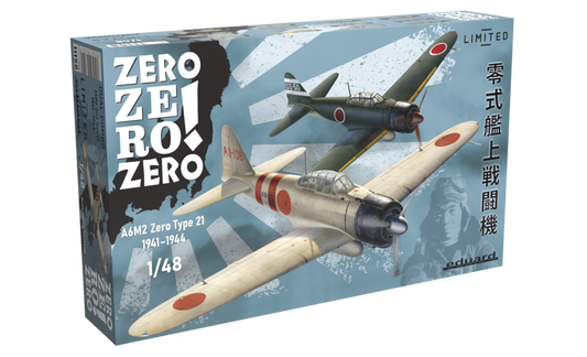 Eduard 1:48 ZERO ZERO ZERO! Dual Combo A6M2 Zero Type 21