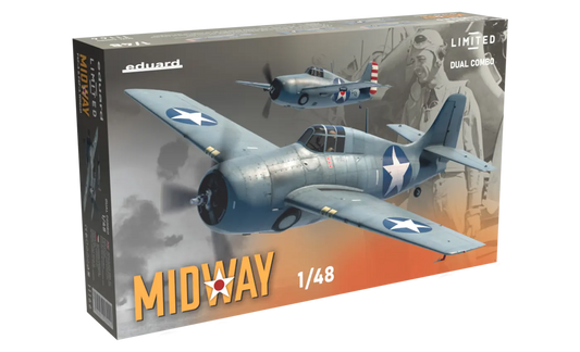 Eduard 1/48 MIDWAY DUAL COMBO Limited edition Plastic Model Kit Eduard