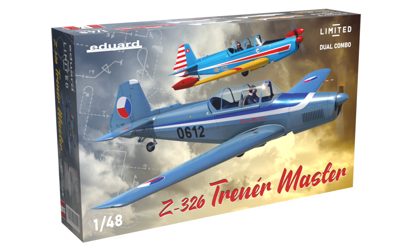 Eduard 1/48 Z-326 Trenér Master DUAL COMBO Limited edition Plastic Model Kit