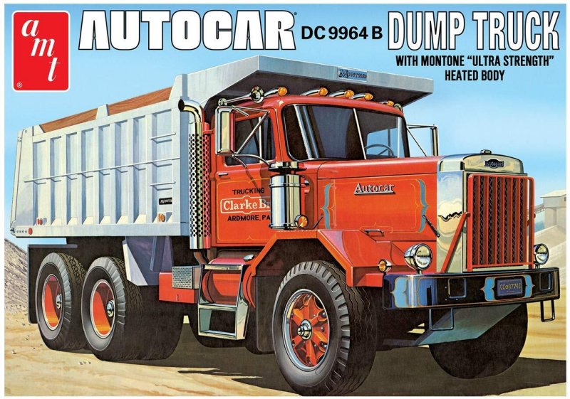 AMT 1:25 Autocar DC-9964B Dump Truck