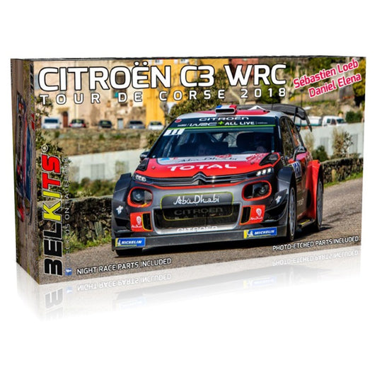 Belkits 1:24 Citroen C3 Tour De Course 2018