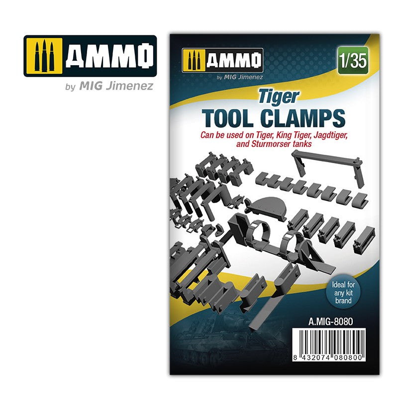 AMMO of Mig Jiménez 1:35 Tiger Tool Clamps