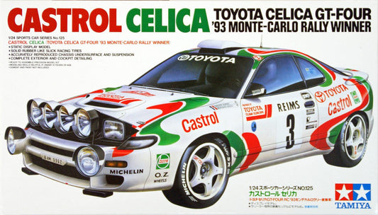 Tamiya 1/24 Toyota Castrol Celica GT-4 1993 Monte-Carlo Rally Winner