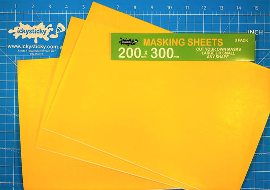 Ickysticky Masking Sheets 200mm x 300mm