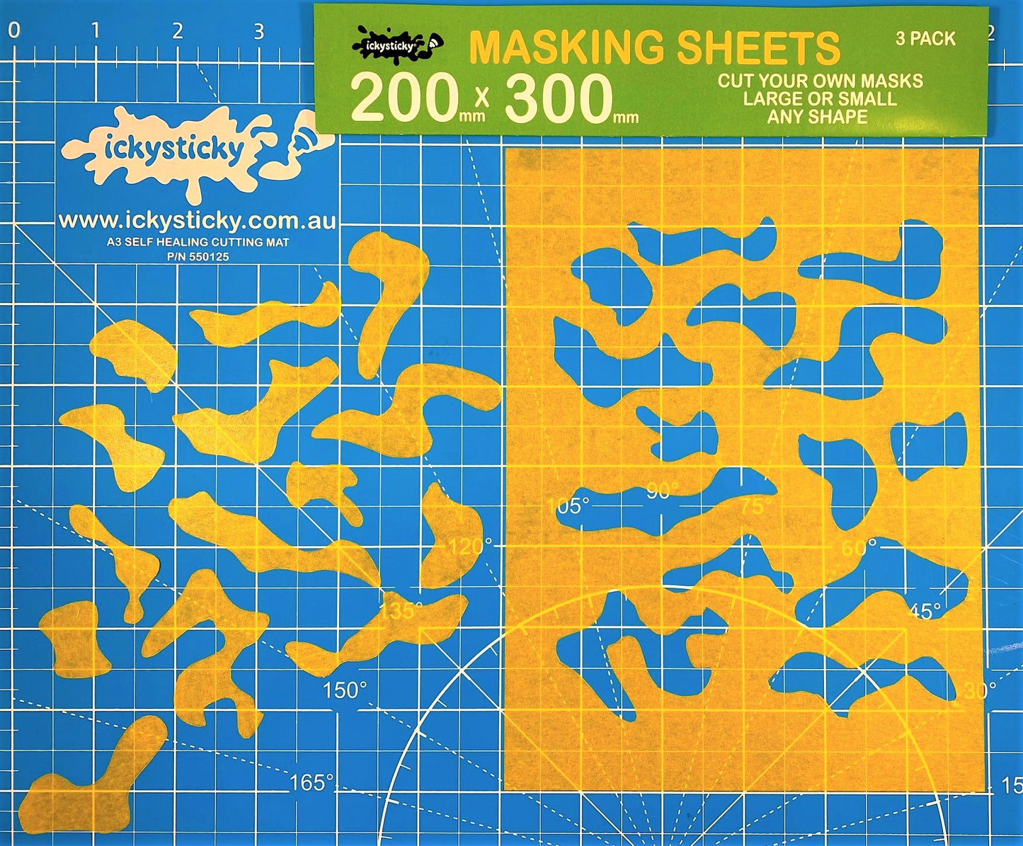 Ickysticky Masking Sheets 200mm x 300mm