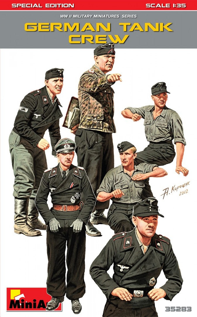 Miniart 1:35 German Tank Crew Special Edition Figure Set