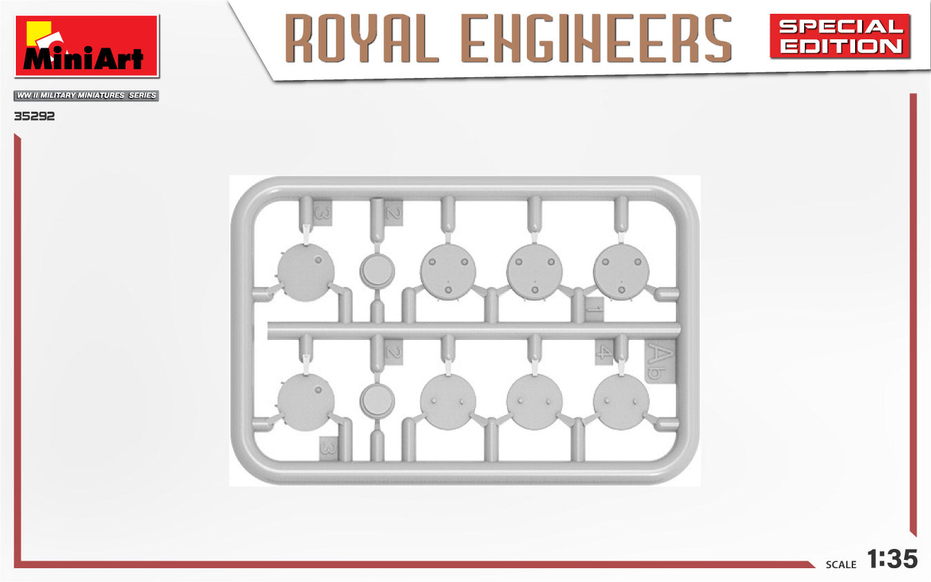Miniart 1:35 Royal Engineers Special Edition Figure Set