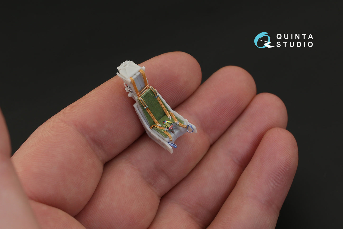 Quinta studio 1:48 Mirage 2000C 3D-Printed & coloured Interior on decal paper (for Kinetic kit)