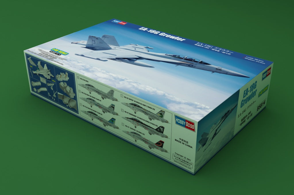 HobbyBoss 1:48 Boeing EA-18G Growler Electronic Attack Aircraft