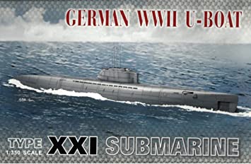 AFV Club 1/350 German U-Boat Type XXI Plastic Model Kit