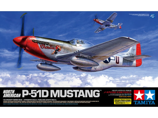 Tamiya 1:32 North American P-51D Mustang