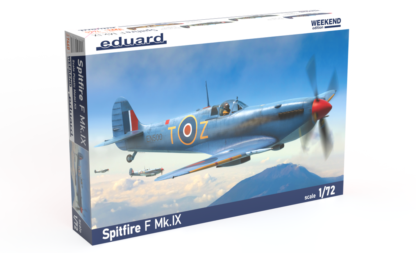 Eduard 1/72 Spitfire F Mk. IX Plastic Model Kit Weekend Edition