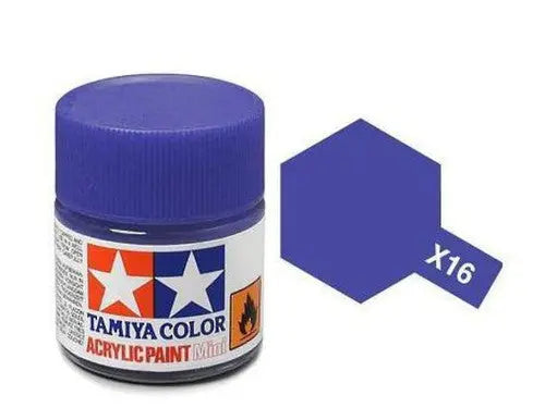 Tamiya Color Acrylic Paint X-16 Gloss Purple 10ml Tamiya