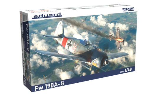 Eduard 1/48 Fw 190A-8 Weekend edition Plastic Model Kit