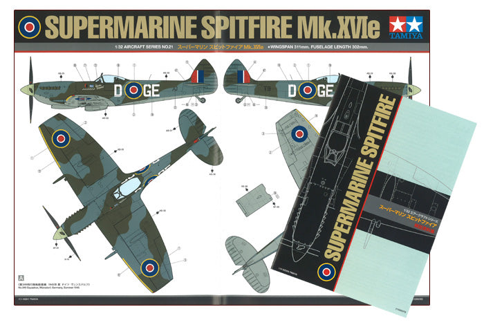 Tamiya 1:32 Supermarine Spitfire Mk.XVIe Tamiya