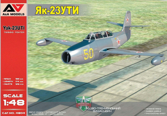 A&A Models 1/48 Yak-23UTI Plastic Model Kit