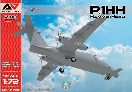 A&A Models 1/72 P-1HH HammerHead (Flying prot) UAV Plastic Model Kit