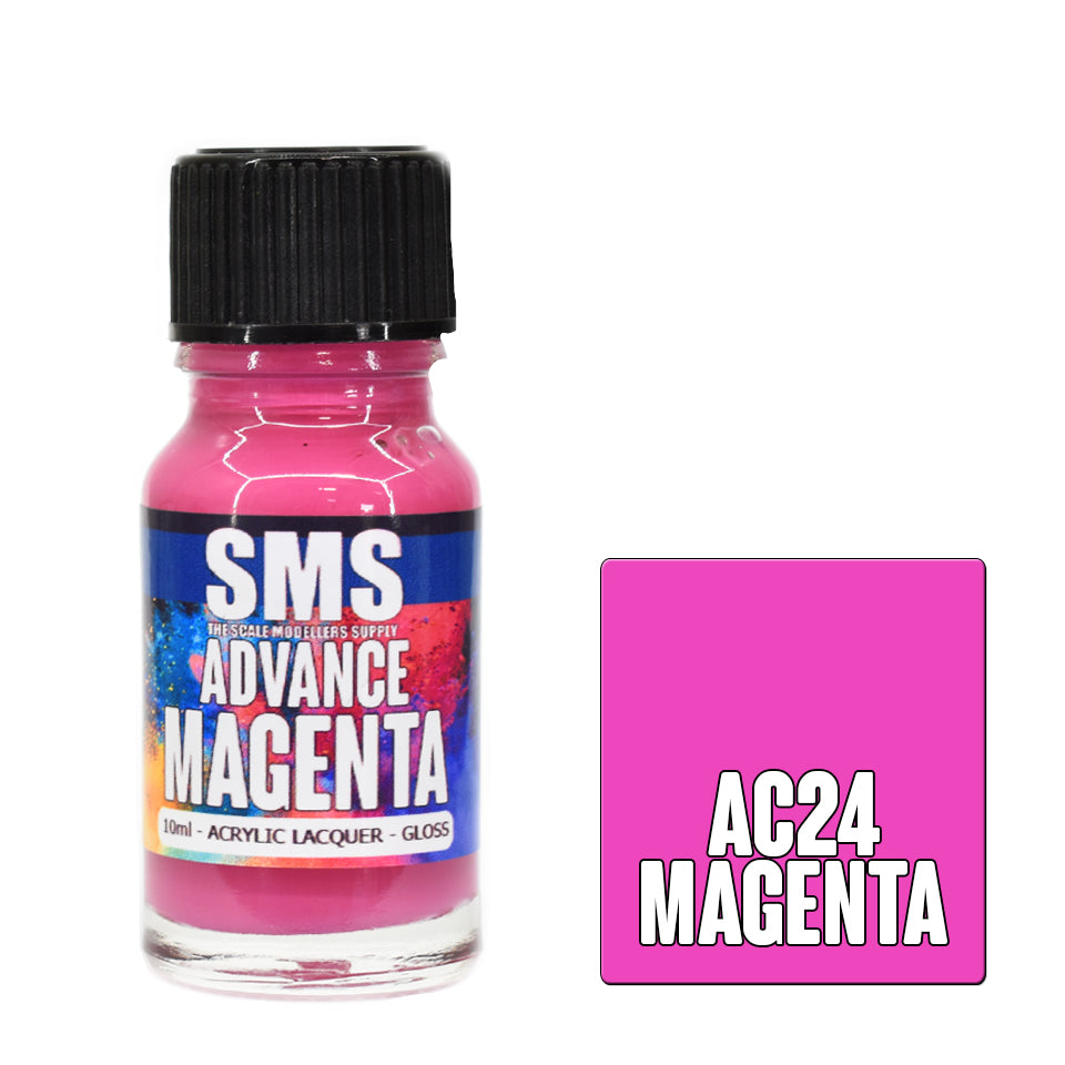 SMS Advance Magenta 10ml Acrylic Lacquer