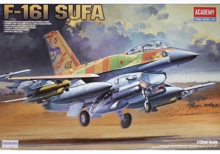 Academy 1/32 F-16I SUFA Fighting Falcon Plastic Model Kit