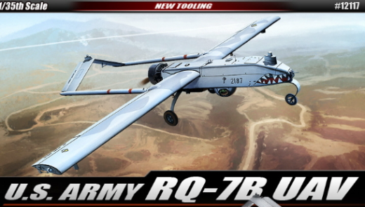 Academy 1/35 U.S. Army RQ-7B UAV Shadow Plastic Model Kit