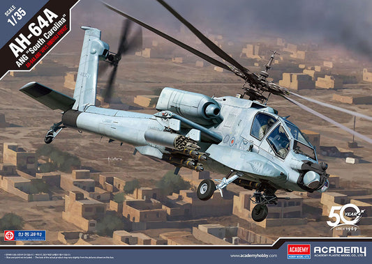Academy 1/35 AH-64A ANG "South Carolina" Plastic Model