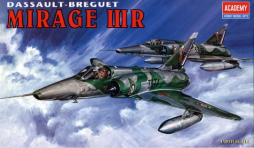 Academy 1/48 Mirage IIIR Fighter Plastic Model Kit