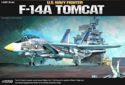 Academy 1/48 F-14A Tomcat Plastic Model Kit