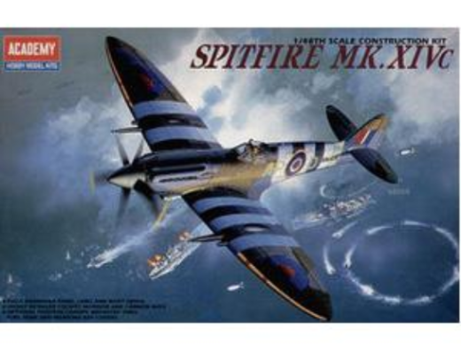 Academy 1/48 Spitfire Mk. XIV-C Plastic Model Kit Academy