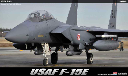 Academy 1/48 F-15E Strike Eagle Plastic Model Kit